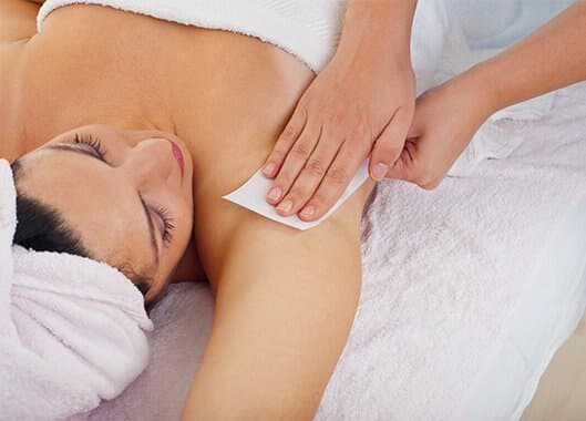 Waxing Under Arm